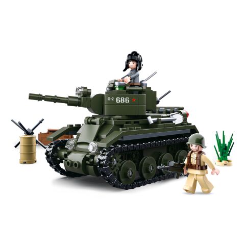Sluban WWII M38-B0686 sowjetischer Panzer BT7