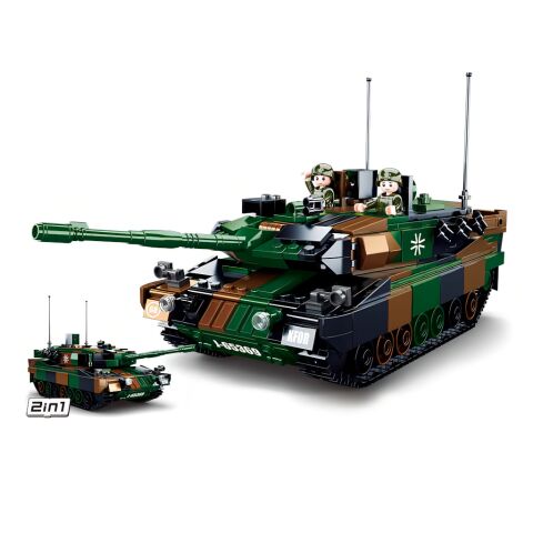 Sluban Model Bricks M38-B0839 Deutscher Kampfpanze Leopard 2A5