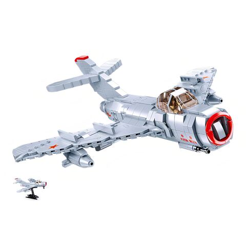Sluban Modellbausteine M38-B0983 MiG-15 Düsenjäger