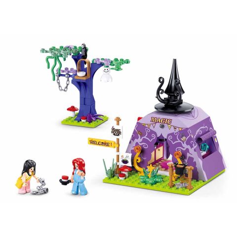 Sluban Girls Dream Hexen M38-B1055 Zauberzelt im Zauberwald
