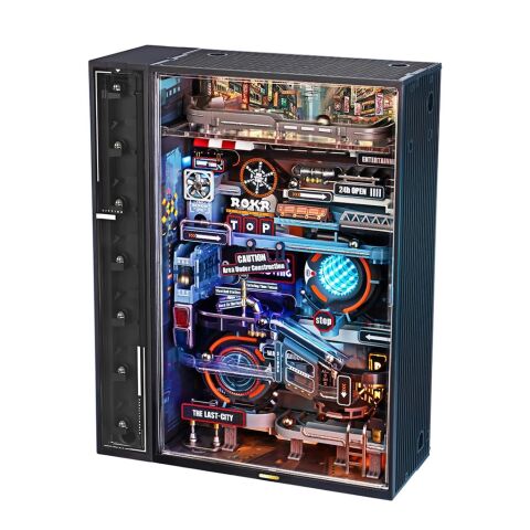RoboTime Mechanisches 3D-Puzzle Kugelbahn Stadt der Vergangenheit