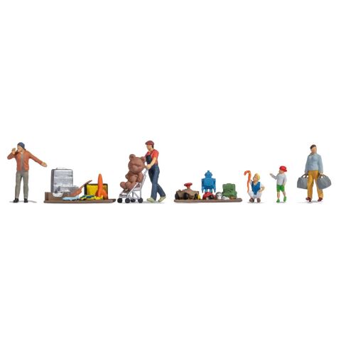 Noch Figuren-Set Flohmarkt mit Spielzeug