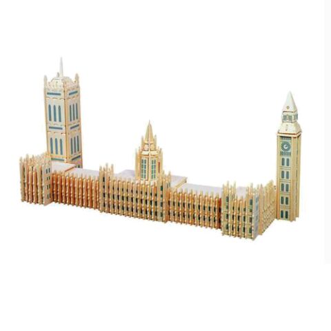 Woodcraft Holz 3D-Puzzle berühmtes Gebäude Big Ben