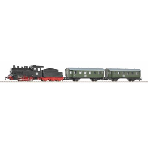 Piko Starter Set Personenzug mit Dampflokomotive BR 98 mit Tender DB III - 57112