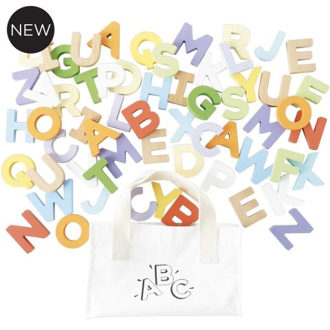 Le Toy Van Buchstaben in Segeltuchtasche