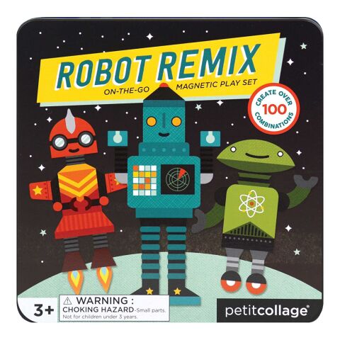 Petit Collage Magnetspiel Roboter
