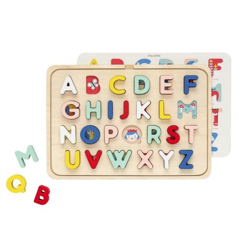 Petit Collage Holz-Alphabet-Puzzle