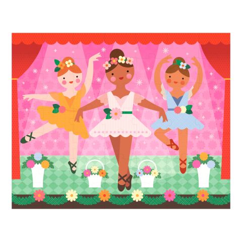 Petit Collage Wendepuzzle 2in1 Ballerinas