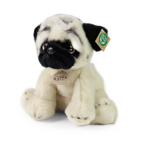 Rappa Plüschhund Mops 30 cm ECO-FRIENDLY
