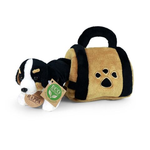 Rappa Ausgestopfter Berner Sennenhund in einer Kiste 15 cm ECO-FRIENDLY