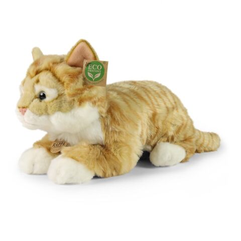 RappaRostbraune Plüsch-Tigerkatze 40 cm ECO-FRIENDLY