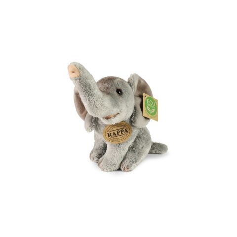 Rappa Plüschelefant sitzend 15 cm ECO-FRIENDLY