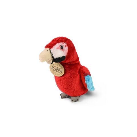 Rappa Plüschpapagei roter Ara 15 cm ECO-FRIENDLY