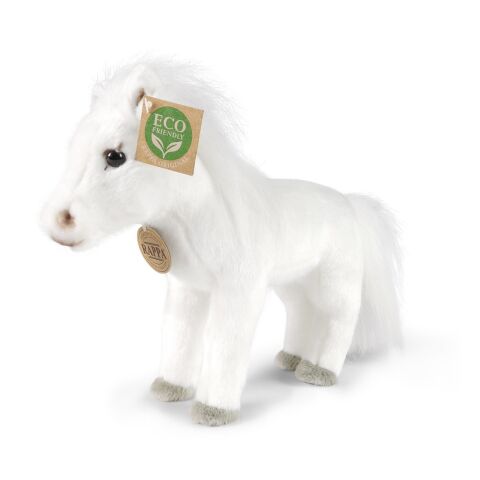 Rappa Plüschpferd weiß 24 cm ECO-FRIENDLY