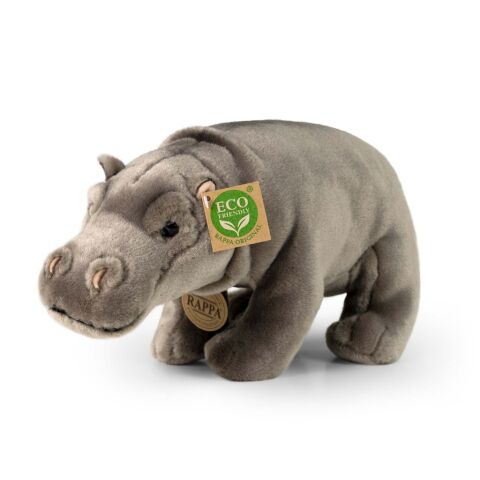 Rappa Plüsch Nilpferd stehend 30 cm ECO-FRIENDLY
