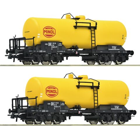 Roco 2-tlg. Set: Kesselwagen, DR - 6600199