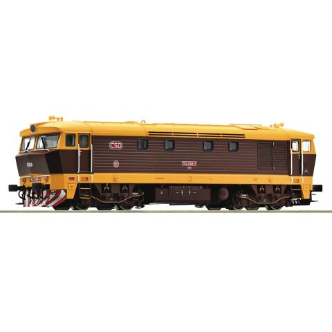 Roco Diesellokomotive 752 068-7 der CSD/CD Bardotka, Digital - 7310026