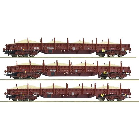 Roco 3-tlg. Set 2 Sandzug DR - 77042