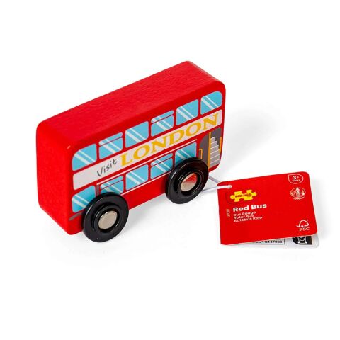 Bigjigs Toys Londoner Holzbus