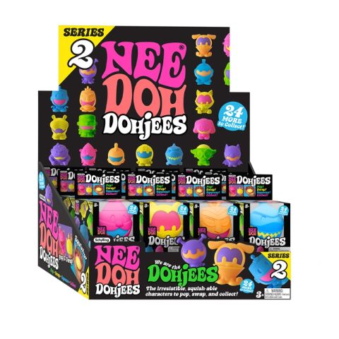 Schylling NeeDoh Monsters Dohjees Serie 2