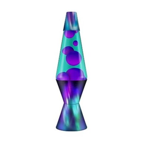 Schylling LAVA Lampe Aurora Borealis blau-grün 36,8 cm