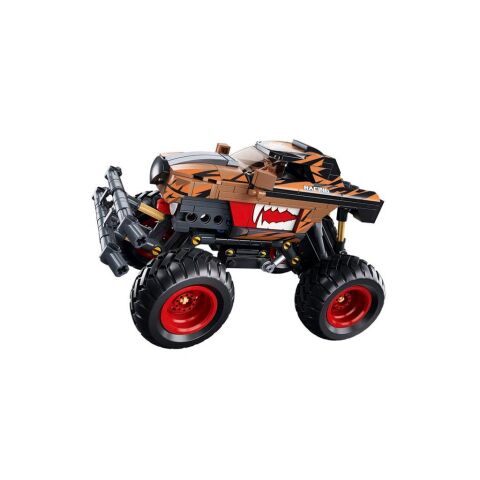 Sluban Power Bricks Ausziehbar Orange und Schwarz Racing Off-road