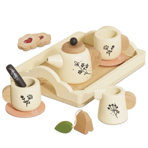 Le Toy Van Holz-Teeset mit Tablett