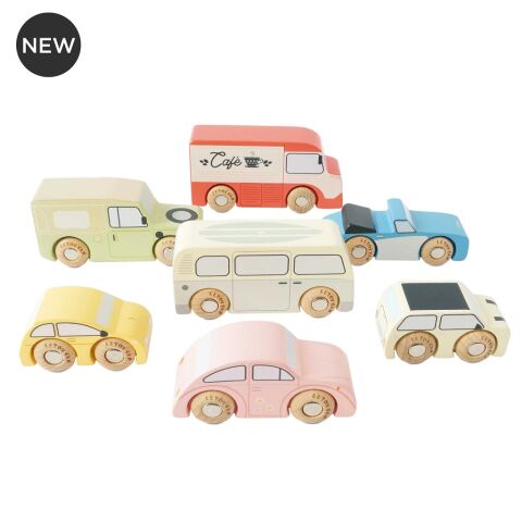 Le Toy Van Van Set Spielzeugautos Vintage