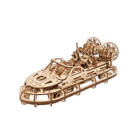 Ugears Mechanisches 3D-Holzpuzzle Rettungs-Hovercraft