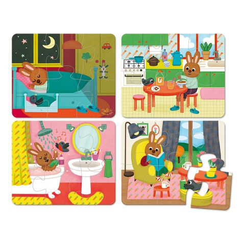 Vilac Holzpuzzle Haus