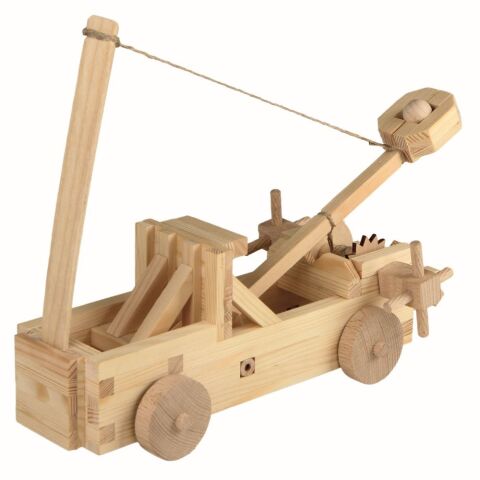 Walachia Holzbaukasten Katapult