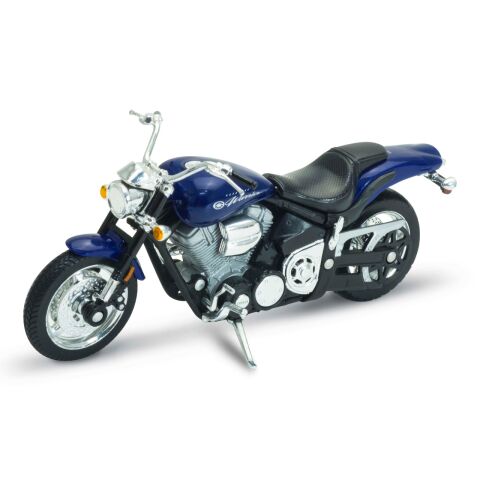Welly - Motorrad Yamaha Road Star Warrior (2002) Modell 1:18 blau