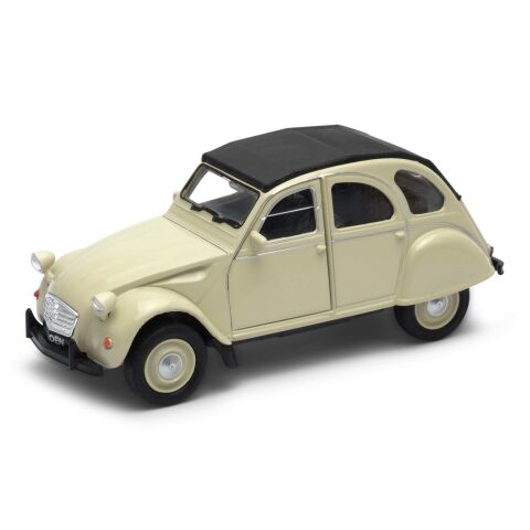 Welly - Citroen 2CV Modell 1:34 beige
