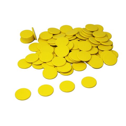Wissner 100 Spielchips gelb