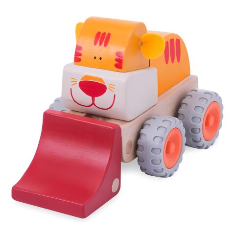 Wonderworld Hölzerne Mini-Ladewagen-Tiger