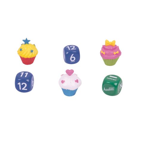 Spielerisches Zählen mit Cupcakes - Stufe 2