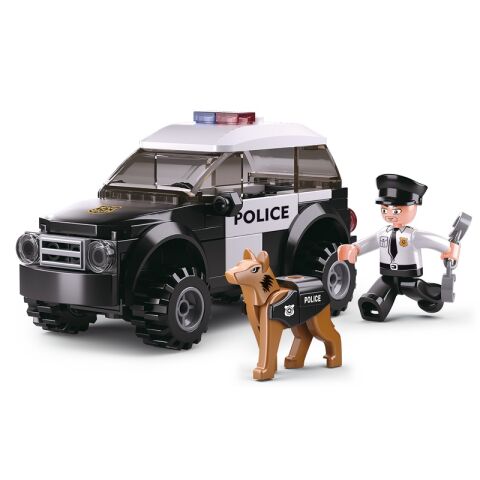 Sluban Polizei M38-B0639 Streife mit Hund