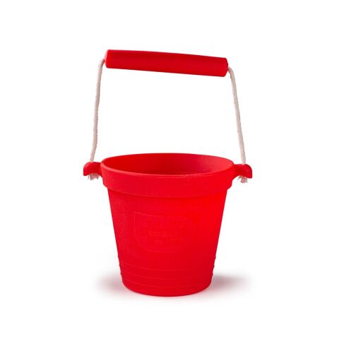 Bigjigs Toys Strand Eimer Rot