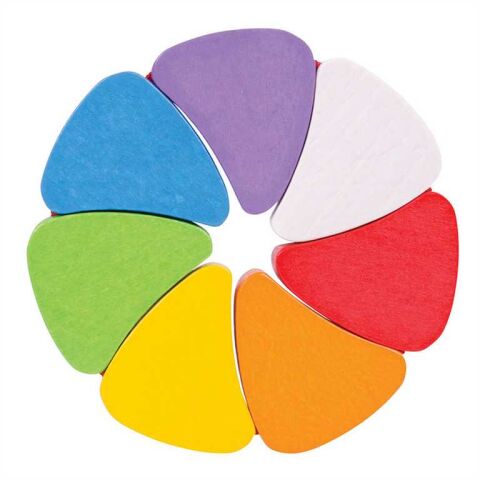 Bigjigs Baby Regenbogenblüten