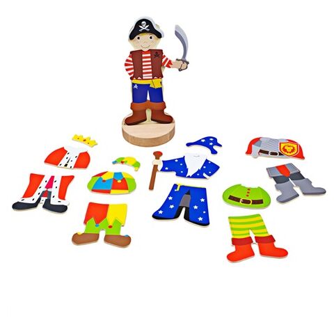 Bigjigs Toys Magnetisches Anziehpuzzle Mystische Charaktere