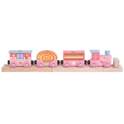 Bigjigs Rail Sweet Express + 3 Gleise