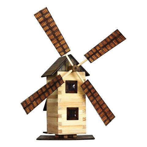 Walachia Windmühle Holz Klebeset