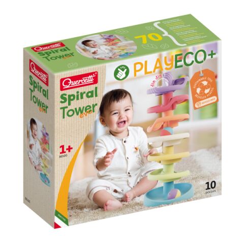 Quercetti Kugelbahn Spiral Tower Play Eco+