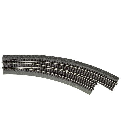 Roco Weiche BWr5/6 nach rechts gebogen mit Sockel - 42575
