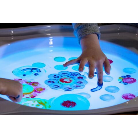 Jonely Magic Light Table mit Sand- und Wasserwanne