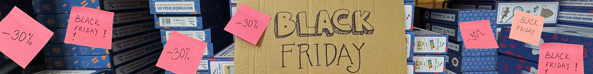 Black Friday – bis zu 30 % Rabatt auf ausgewählte Spielzeugmarken